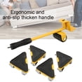 thumbnail image 4 of Furniture Moving Tool, Easy Moves Furniture Practical Anti-slip  For Moving Drawer Bed, Sofa And Cabinet For Move Furnitures, 4 of 8