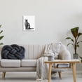 thumbnail image 2 of Stupell Industries Manx Cat Sitting Calmly Detailed Casual Portrait Graphic Art Unframed Art Print Wall Art, Design by Ziwei Li, 2 of 5