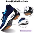 thumbnail image 3 of Cyiecw Orthopedic Sneakers Breathable Women Walking Shoes Slip on Trainers Women's Comfortable Casual Ladies Athletic Shoe Thick Bottom, 3 of 6