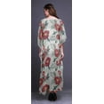thumbnail image 4 of Bimba Kaftan de Plage Floral, Paréo de Bikini, Robe Maxi pour Femmes, Long Caftan-S-L, 4 of 5