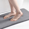 thumbnail image 2 of Alfombra de baño antideslizante, alfombrilla de espuma viscoelástica para el suelo de la bañera, entrada de la ducha, felpudo, almohadilla absorbente suave para los pies, 매트 Fivean unisex, 2 of 2