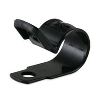 Ancor 402372 0.37 ft. UV Black Nylon Cable Clamps - 25 Pieces