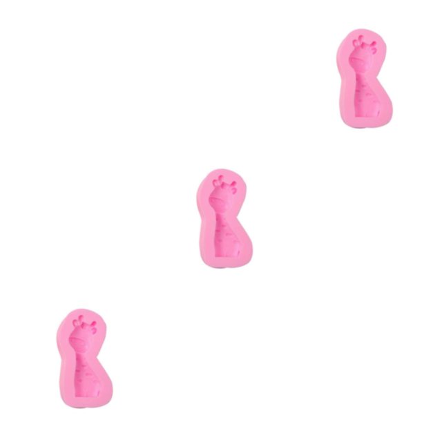 Bearachild Molde de silicona de dibujos animados, molde para pudín de pastel de café, herramienta de decoración de postres Type7 NO7