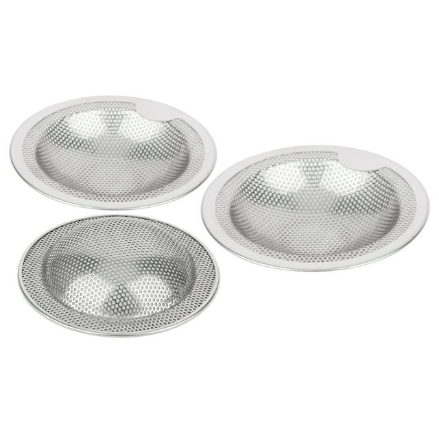 Filtrador de Cocina 3pcs 3pcs, Filtros de cocina, Filtro de Alcantarillado de acero inoxidable Portátil para cocina, baño, inodoro