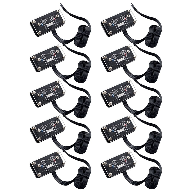 10X Desktop Computer Switch External Power Switch Power Button+Restart