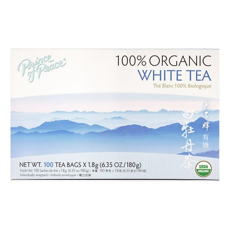 Prince Of Peace Organic White Tea 100 Count,