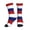 1 Black, variant on Men's Dutch Flag Novelty Athletic Socks Women's Digital Printing Funky Patterned Crew Socks
