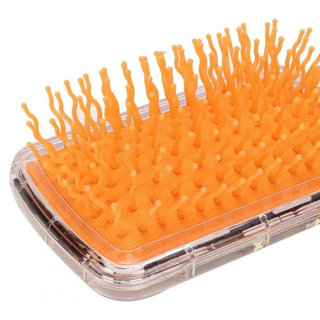 Fugacal Cepillo Para El Cabello, Peine Para El Cabello, Cojín De Aire, Antiestático, Sin Enredos, Peine Para Cabello For Máquinas Para Hacer Palomitas De Maíz Da?ado Y Encrespado(Naranja) Fugacal No se aplica
