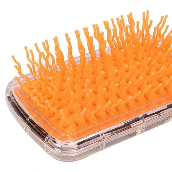 Fugacal Cepillo Para El Cabello, Peine Para El Cabello, Cojín De Aire, Antiestático, Sin Enredos, Peine Para Cabello For Máquinas Para Hacer Palomitas De Maíz Da?ado Y Encrespado(Naranja) Fugacal No se aplica