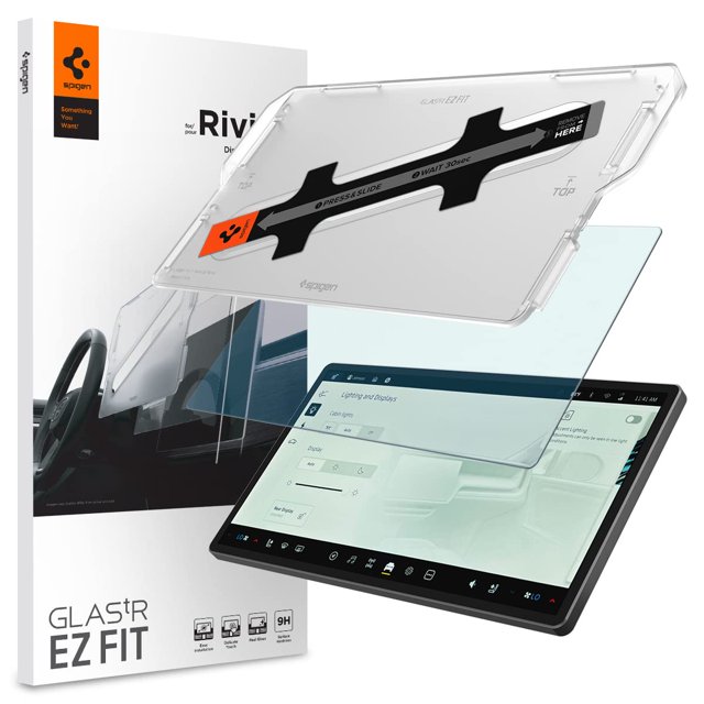Protector de pantalla Spigen GlaStar EZ FIT Rivian R1S/R1T 15.6"