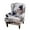 white, variant on YOPTOP Chair Covers Slipcovers Stretch Wing Chair Covers Slipcovers Wingback Sofa Covers Armchair Covers Furniture Protector For Wingback Chair,polarsky