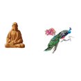 thumbnail image 1 of Estatua Del Sagrado Corazón De Jesús, Figura Coleccionable Para Pasillo, Dormitorio, Oficina, Escritorio, Chimenea, Con Arte Decorativo Retro De Pared, Calcomanía Para Sala De Estar, Cocina,, 1 of 8