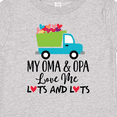thumbnail image 4 of Inktastic My Oma and Opa Love Me Grandson Truck Boys Baby T-Shirt, 4 of 5