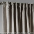 thumbnail image 5 of 3S Brother's Extra Long Solid Luxury Matte Velvet Soft Curtain Seashell Single Panel Hanging Back Tap & Rod Pocket Home Décor 5-25 Feet Custom Made Curtains -Made in Turkey Each(52"x84"), 5 of 7