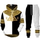 thumbnail image 2 of Conjunto de sudadera con capucha del faraón egipcio Anubis con el Ojo del Dios egipcio del coro antiguo impreso en 3D, 2 of 5