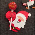 thumbnail image 3 of Decoraciones navideñas Tarjetas de papel con piruleta, Santa Claus Muñeco de nieve Pingüino Tarjetas de papel para piruleta de Navidad Pan de azúcar Paquete de regalo de dulces Envoltura para suminist Kaili Sencillez, 3 of 4