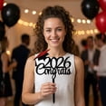 thumbnail image 5 of Graduation Cake Topper 2026 Graduation Cake Decorations Acrylic Classof2026 Cake Topper Blue Graduation Cap TopperforCollege High School Graduation Party Decor 1 Pc, 5 of 5