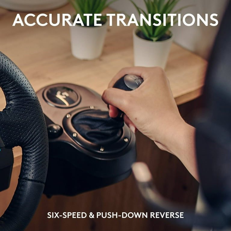 Logitech G923 Racing Wheel and Pedals + Logitech G Driving Force