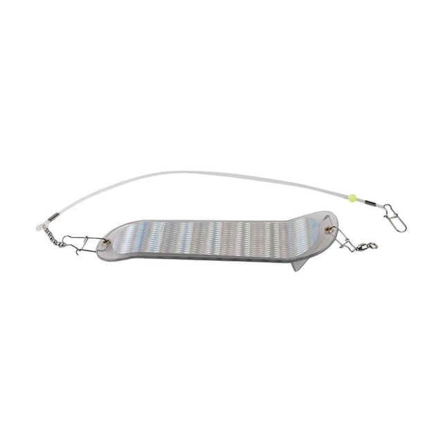 jinwen Flasher de Pêche Attirant Flasher de Pêche pour Amateurs de Pêche Femmes Hommes Style E
