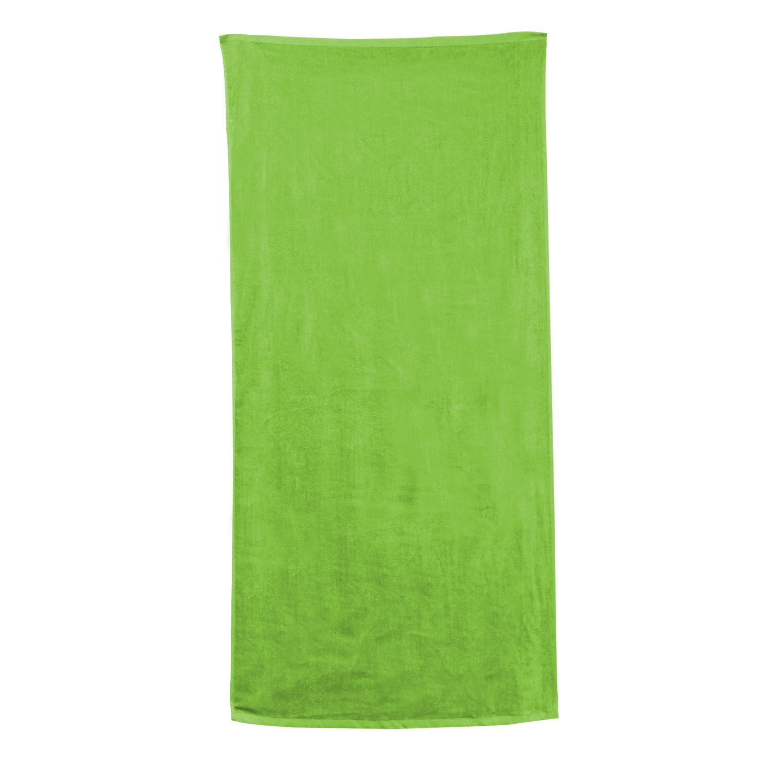 Velour Beach Towel - Kiwi - One Size - Walmart.com