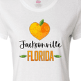thumbnail image 4 of Inktastic Jacksonville Florida Orange in Heart Women's T-Shirt, 4 of 5