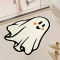 thumbnail image 2 of Halloween Decorations Door Mat,Ghosts Doormats,Halloween Bath Mat, Halloween Bathroom Decorative Carpet for Bathroom Antis Slip, Shower Carpet, Suitable for Bathroom, Bedroom, Living Room Home, 2 of 6