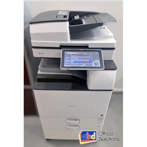 Pre-Owned Ricoh Aficio MP 5055 A3 Monochrome B/W Laser Multi-Function Printer - 50 ppm, Copy, Print, Scan, Duplex, Network, 1200 DPI, 2300 Sheets Capacity