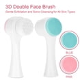 thumbnail image 3 of Cepillo facial EOTVIA cepillo de doble cara 3D, 3 of 6