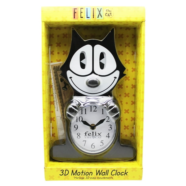 Felix the Cat 3D Motion Wall Clock