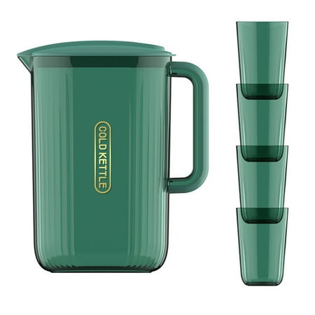

Cold Water Bottle Plastic Drink Filter Kettle for Summer Refrigerator Home Use