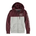thumbnail image 1 of Aeropostale Mens Colorblock A87 NY Sudadera con capucha, Púrpura, XS Aeropostale Sudadera, 1 of 2