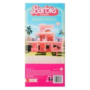 Barbie The Movie Ken Doll Wearing Pastel Striped Beach Matching Set with Surfboard and Sneakers