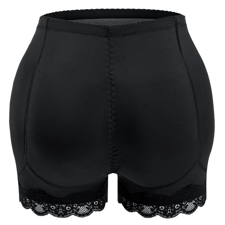 Shapewear Shorts for Women Tummy Control Lace Hem Extra Firm