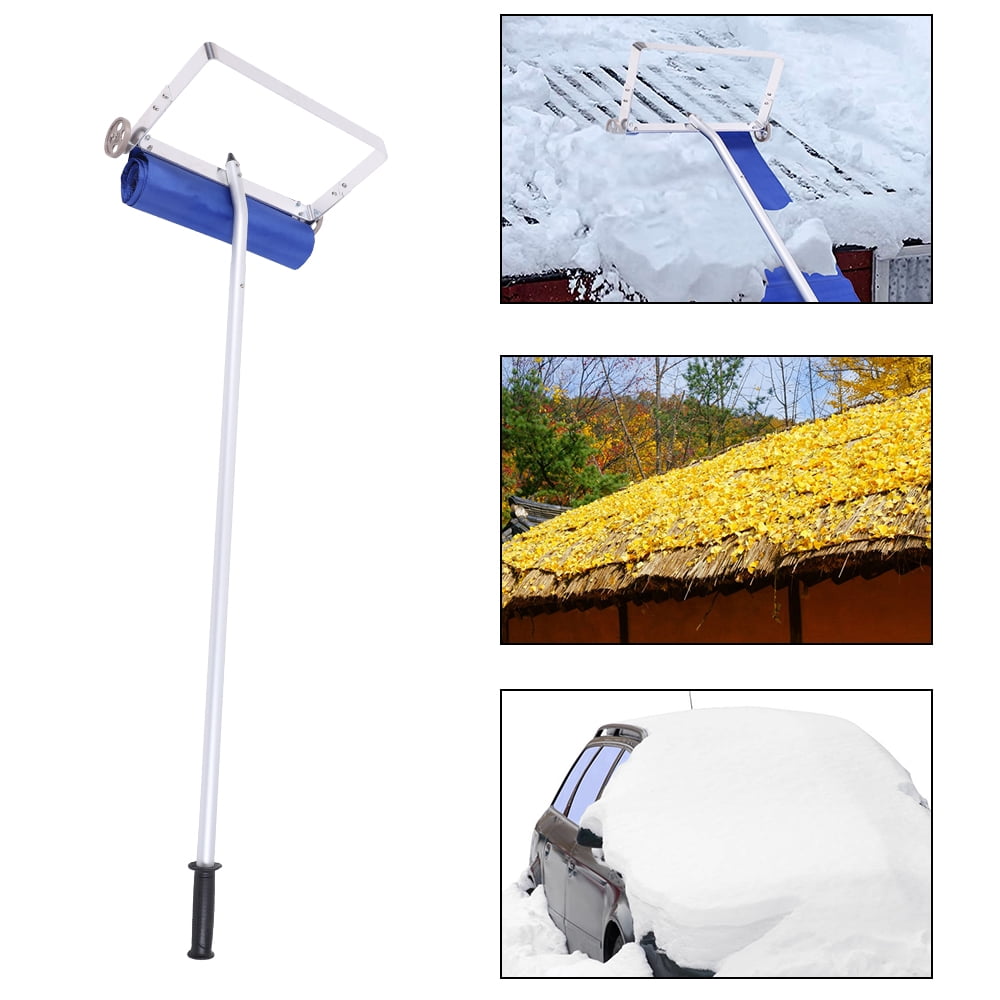 Lowestbest 5-20ft Extendable Snow Roof Rake, Light Snow Removal Tool, Suitable for Car Roof Snow/Wet Leaves/Debris Lowestbest 5-20ft Extendable Snow Roof Rake, Light Snow Removal Tool, Suitable for Car Roof Snow/Wet Leaves/Debris