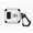 Mechanical/White, variant on Earbud Case Cover for Wireless Charging Case, Shockproof TPU PC Hard Shell with Auto Lid Open, 92 Degree Stand, Support Wireless Charging