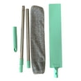 thumbnail image 1 of CAROOTU Brosse Antipoussière de Chevet Longue Poignée Balayeuse Réutilisable en Microfibre, 1 of 7