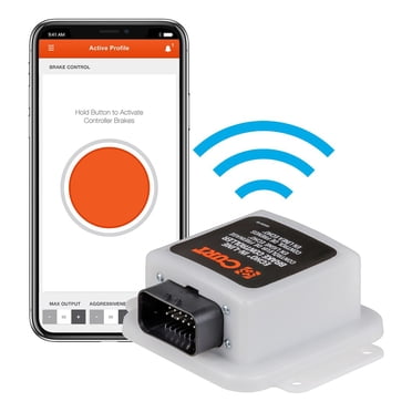CURT 51180 Echo Mobile Wireless Towing Trailer Brake Controller ...