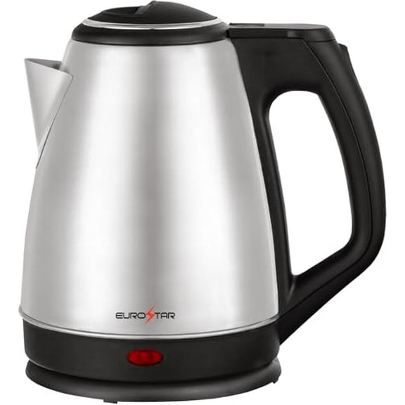 Eurostar 1.2L Stainless Steel Electric Kettle