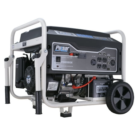Pulsar 6580-Watt Portable Generator with Electric Start
