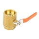 thumbnail image 5 of Válvula de Bola de Tubo de Latón Ticfox DN32 1-1/4BSP 1.6MPa para Suministro de Agua Gas HVAC Aceite, 5 of 12