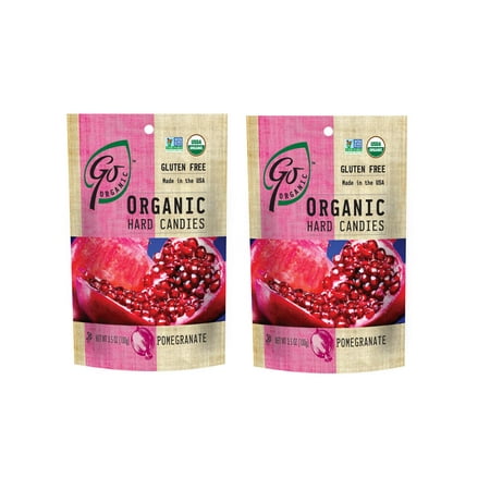 Organic Candy Drops Pomegranate - GoOrganic - ORGANIC Candies Pomegranate 7 oz.