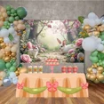 thumbnail image 3 of Easter Egg Forest Backdrop Photography Rabbit Pathway Party ration Photoz Background Childr Photobooth Props, 3 of 8