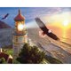 thumbnail image 2 of Cuadros Decorativos Kit de pintura al óleo de faro y águila por números pintura acrílica DIY artesanía sin marco Tmvgtek embutido en tela, 2 of 9