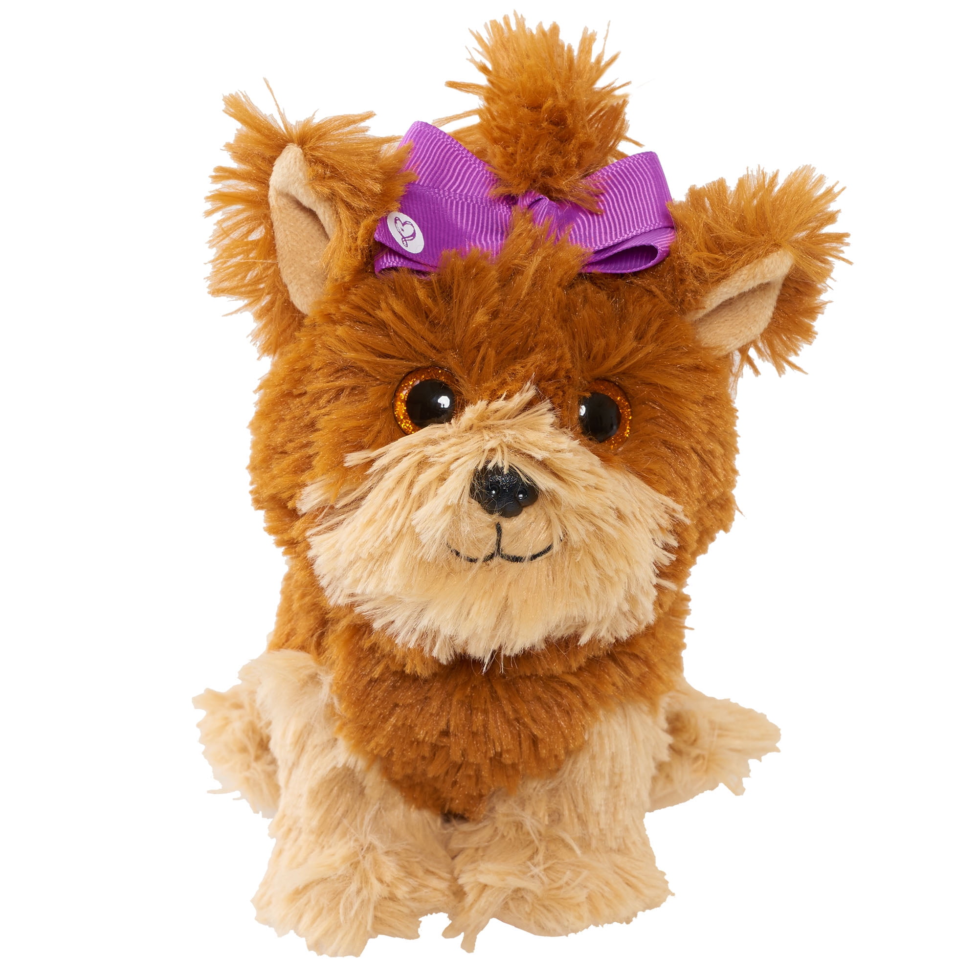 bow bow plush dog