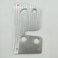 thumbnail image 4 of de pestillo de puerta con 3 tornillos Durable 8 "6061 Placa de reparación de puerta de aluminio de grado aeronáutico Soledad Refuerzo del pestillo de la puerta, 4 of 6