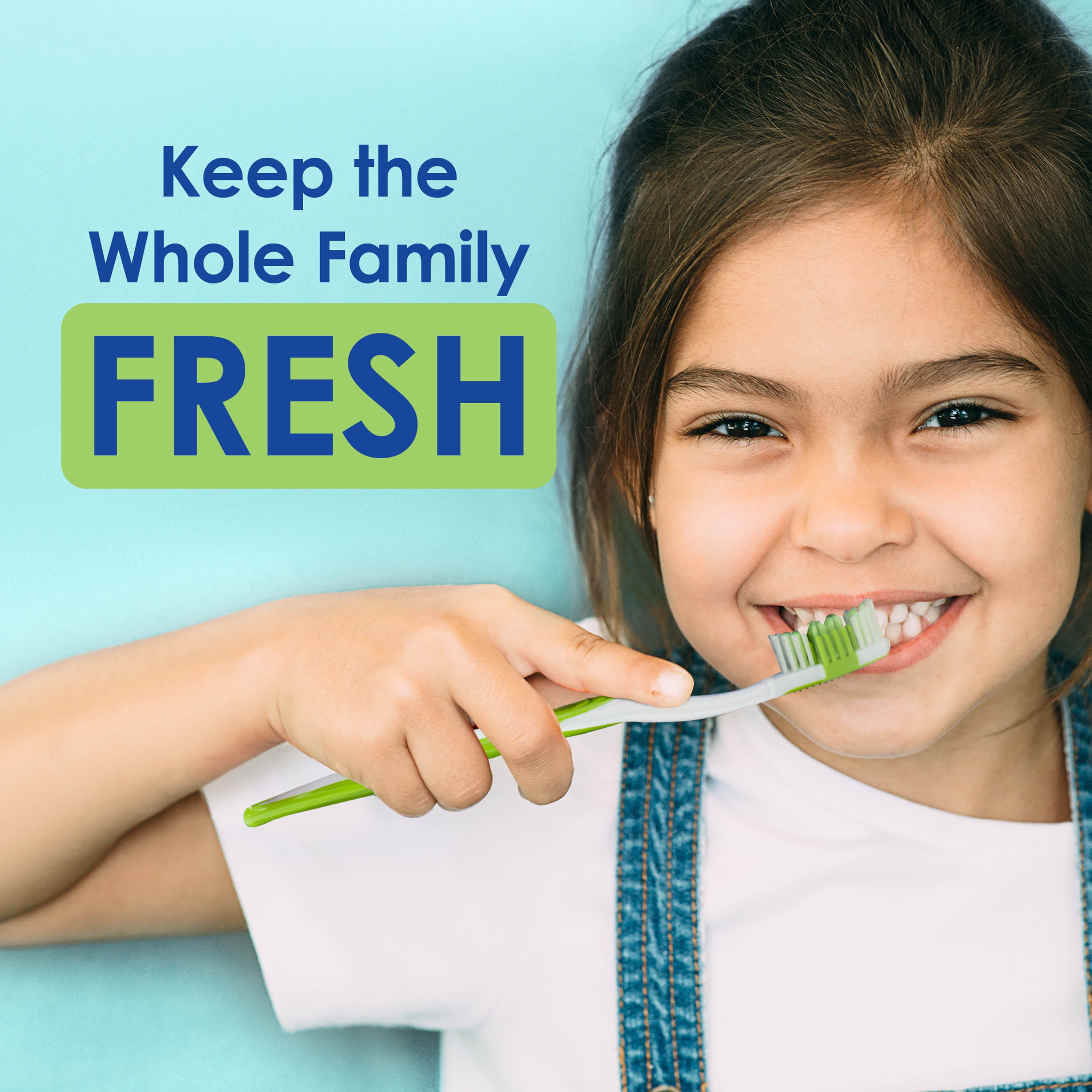 (5 pack) Dr. Fresh Adult Manual Toothbrush with Tongue Scraper Head, Firm, 6 Count