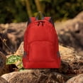 thumbnail image 4 of Hvmvliv Foldable Hiking Backpack Outdoor Travel Sackpack Mountaineering Bag Daily Sports Gym Bag Lightweight Backpack Large Capacity Folding Bag Red, 4 of 6