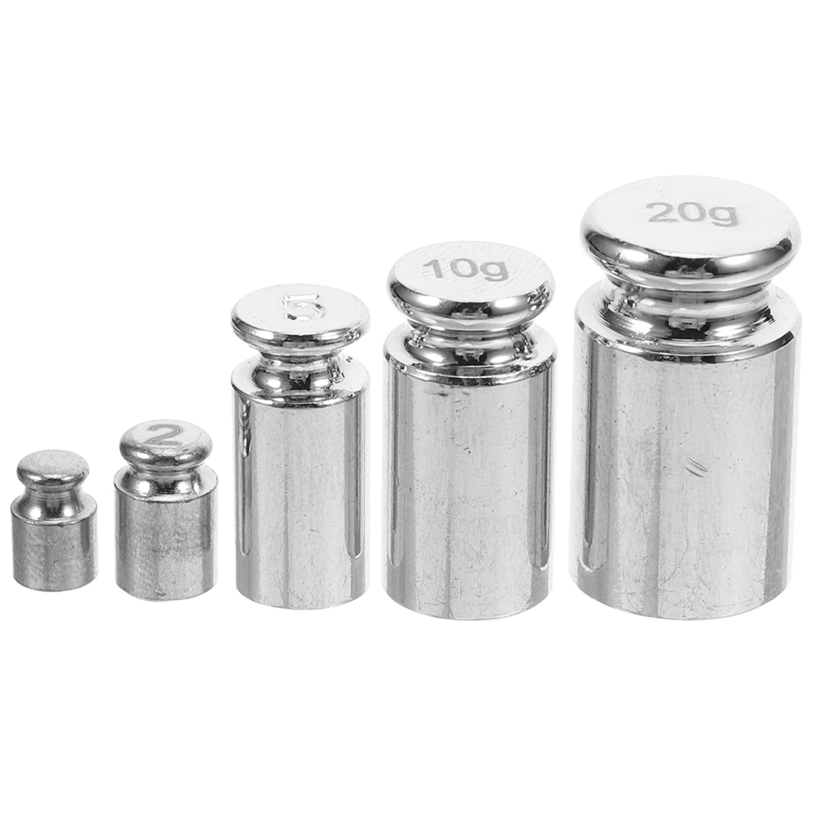 Gram Calibration Weight Set 1g 2g 5g 10g 20g M1 Precision Chrome - Foto 8