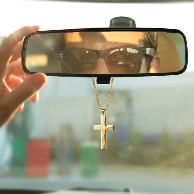 Religious Gifts for Women Christian Gifts for Men Bible Verse Car Hanging  Accessories Religious Car Mirror Hanging Accessories Religious Faith Gifts