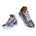 thumbnail image 4 of YLYL Women's Men's LED Sneakers Lights up Luminous Flashing USB Charging Low Top Lace up Shoes, 4 of 7